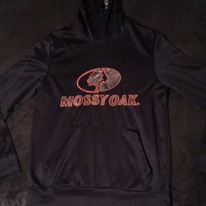 Mens sz M mossy oak performance fleece hoodie